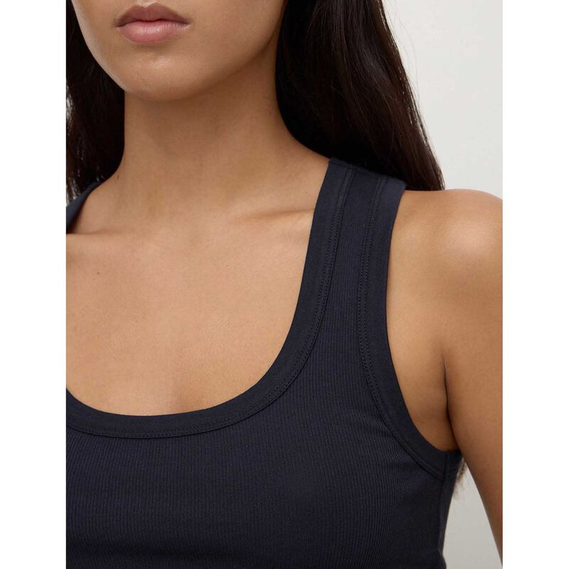 Assembly Label Robyn Scoop Neck Rib Tank True Navy image number 2